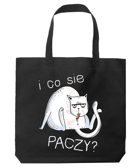 Torba Co Sie Paczy Czarna Inna marka