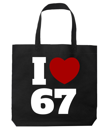 Torba I Love 67 Inna marka