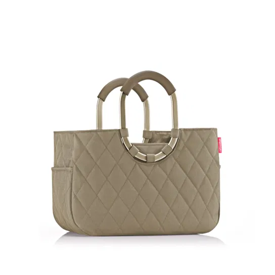 Torba LOOPSHOPPER M FRAME, rhombus olive, Reisenthel Reisenthel
