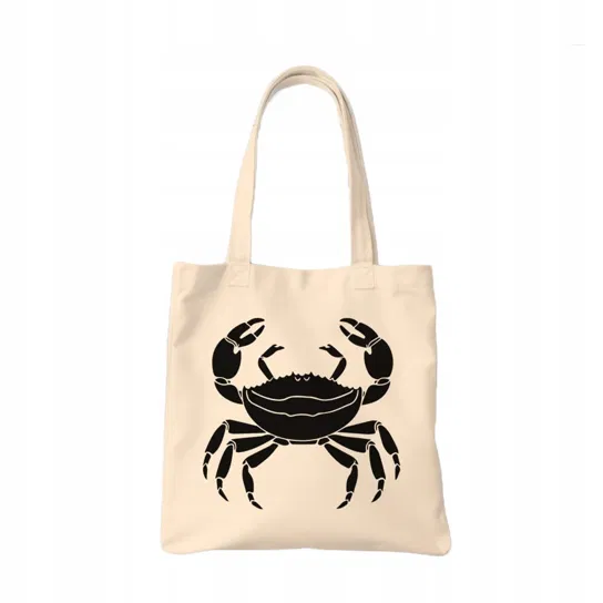 TORBA shopper "Krab" Bawełniana Inna marka
