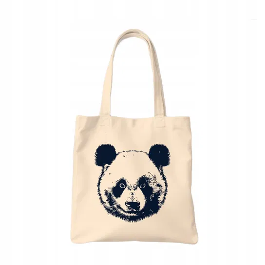 TORBA shopper "Panda" Bawełniana Inna marka