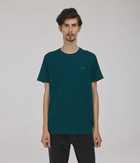 Tshirt męski SIMPLE 1080 DEEP TEAL Lee Cooper