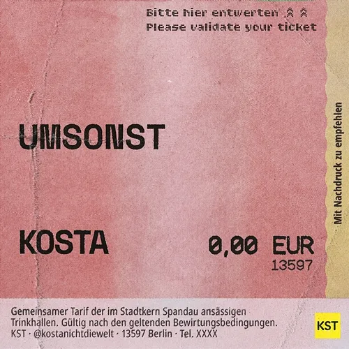 Umsonst KOSTA