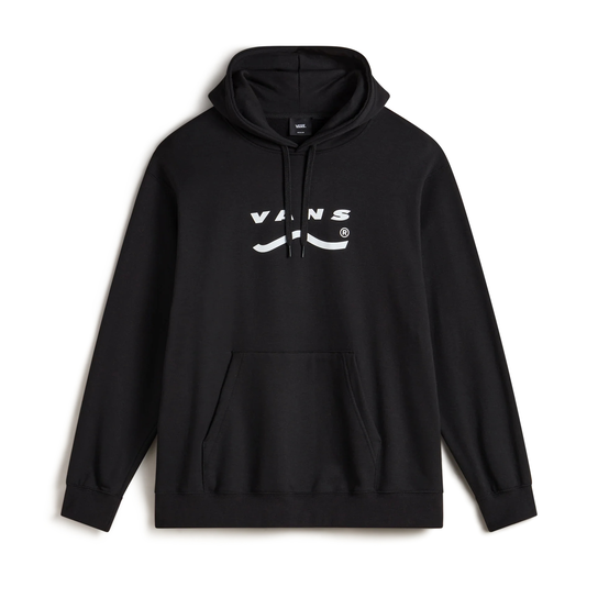 VANS BLUZA M DETERMINED PULLOVER BLACK/WHITE Vans