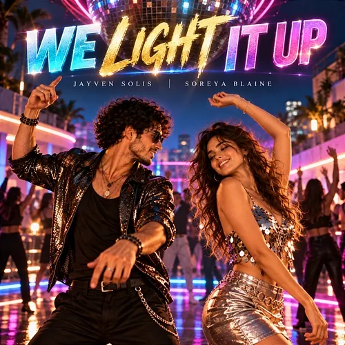 WE LIGHT IT up Jayven Solis, Soreya Blaine