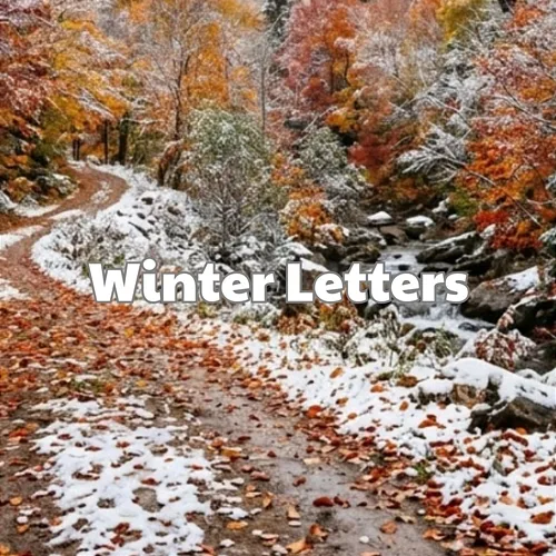 Winter Letters Rio Hya