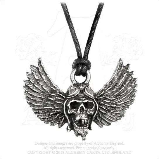 Wisiorek Airbourne - Skull/Wings Inna marka