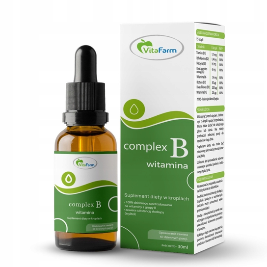 Witamina B Complex krople 30 ml Inna marka
