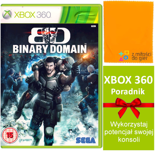 XBOX 360 BINARY DOMAIN Microsoft