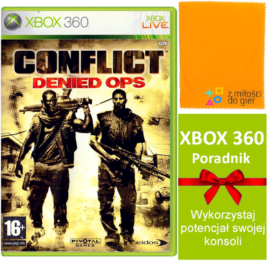 XBOX 360 CONFLICT DENIED OPS Microsoft