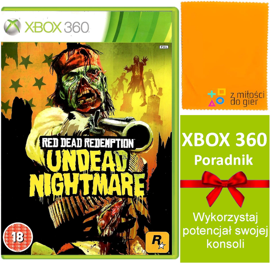 XBOX 360 RED DEAD REDEMPTION UNDEAD NIGHTMARE Microsoft