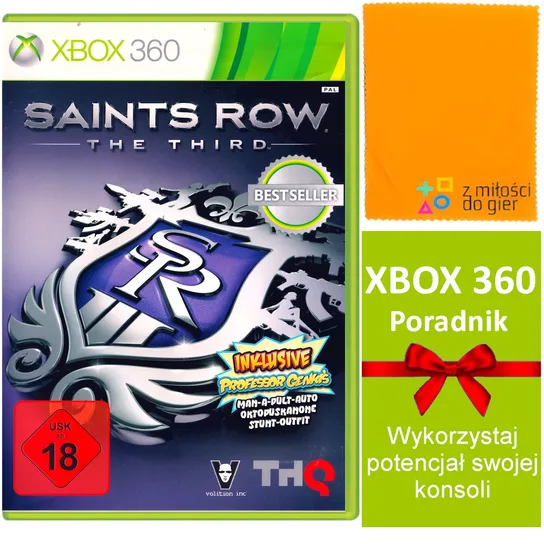XBOX 360 SAINTS ROW THE THIRD Microsoft