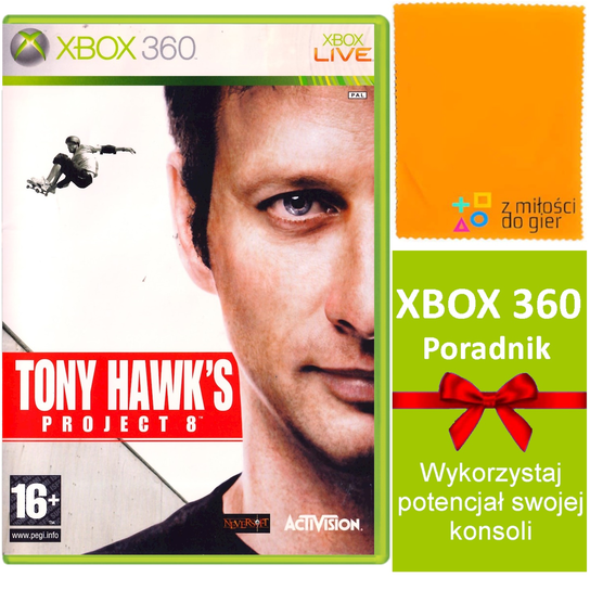 XBOX 360 TONY HAWK'S PROJECT 8 Microsoft