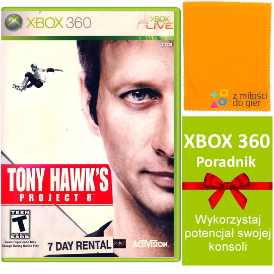 XBOX 360 TONY HAWK'S PROJECT 8 Microsoft