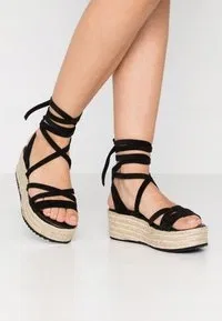Zign Espadryle Sandały na Platformie 39 14CA Zign