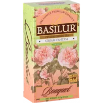 Herbata zielona Basilur CREAM FANTASY z truskawką i wanilią 25 szt.