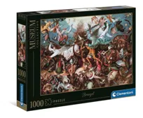 Clementoni, puzzle, Muzeum Breugel. Upadek zbuntowanych aniołów, 1000 el.