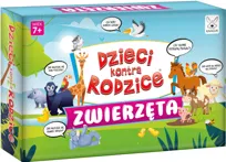 Dzieci Kontra Rodzice Zwierzęta gra planszowa Kangur