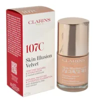 Clarins, Podkład Skin Illusion Velvet Foundation 107C, 30 ml