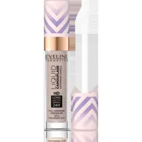 Eveline Cosmetics, Liquid Camouflage, wodoodporny korektor kamuflujący z kwasem hialuronowym 04 Light Almond, 7,5 ml