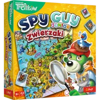 Spy Guy Junior Zwierzaki, gra planszowa, Trefl, 02595