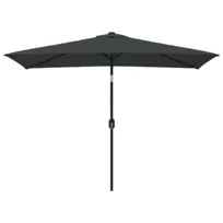 Parasol ogrodowy vidaXL, szary, 300x200 cm