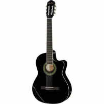 Gitara e-klasyczna Harley Benton CG200CE-BK