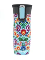 Kubek termiczny Contigo West Loop 2.0 470ml - Błękitny Mat - Folklor