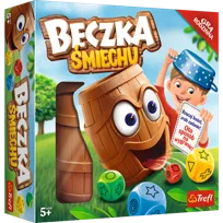 Beczka śmiechu gra planszowa rodzinna Trefl