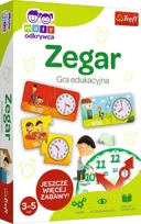Gra edukacyjna układanka Mały Odkrywca Zegar, Trefl