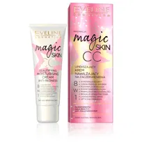 Eveline Cosmetics, Magic Skin CC, upiększający krem nawilżający na zaczerwienienia 8w1, 50 ml