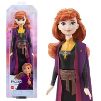 Disney Frozen Anna, Lalka 2 Strój fioletowa peleryna, dla dzieci 3+ HLW50