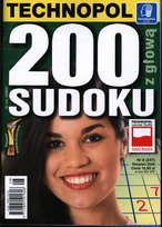200 Sudoku z Głową Agencja Wydawnicza Technopol