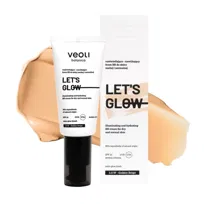 Veoli Botanica,LET'S GLOW rozświetlająco - nawilżający krem BB do skóry suchej i normalnej 3.0 W - Golden Beige