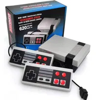 Konsola do gier TV Retro RS | 620 wbudowanych gier | 2 pady | RS41-Szary