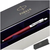 DŁUGOPIS PARKER JOTTER CZERWONY + ELEGANCKIE PUDEŁKO NA PREZENT