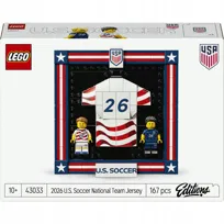 LEGO Editions Football 43033 Koszulka piłkarska reprezentacji USA
