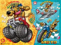 IDEYKA Puzzle dla dzieci 100 elementów 30х40 | 5+ | Scooby-Doo