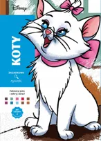Art Therapy. Kolorowanka antystresowa. Disney Koty. Zagadkowe rysunki