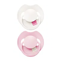 Smoczek dynamiczny LOVI Prime Tutti Frutti 0-6m 2 szt Rose/Rose Cream