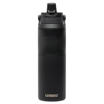 Kambukka Dupla Insulated Black Raven 1000 ml - butelka termiczna ze słomką