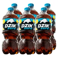 Dzik Zero Gazowany napój o smaku cola-cytryna 850 ml x 6 sztuk