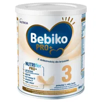 Bebiko PRO+ 3, odżywcza formuła na bazie mleka dla dzieci powyżej 1. roku życia, 700 g