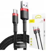 BASEUS Szybki Kabel USB USB-C 1 m do Ładowarki Szybkiego Ładowania 3A QC PD