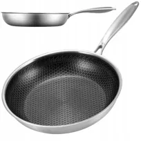 Patelnia Do Smażenia Indukcja Gaz Patelnia Nieprzywierająca 24Cm Non-Stick