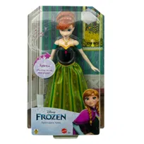 Disney Frozen Śpiewająca Anna, Lalka, Interaktywna zabawka, dla dzieci 3+ HMG45