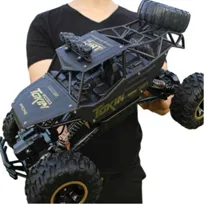 Duży Samochód Zdalnie Sterowany Auto Rc Metal Terenowy Napęd 4X4 1:12 Pilot