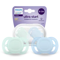 Smoczek Philips Avent Ultra Start SCF075/02 0-2 m Ortodontyczny (2 szt.)