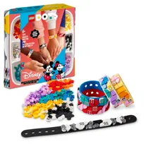 LEGO DOTS, klocki Disney Miki i przyjaciele — megazestaw bransoletek, 41947