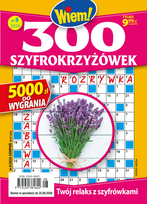300 Szyfrokrzyżówek Wiem Wydawnictwo Bauer Sp z o.o. S.k.